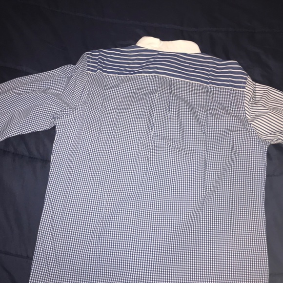 Multi patterned american eagle button down - Picture 3 of 3